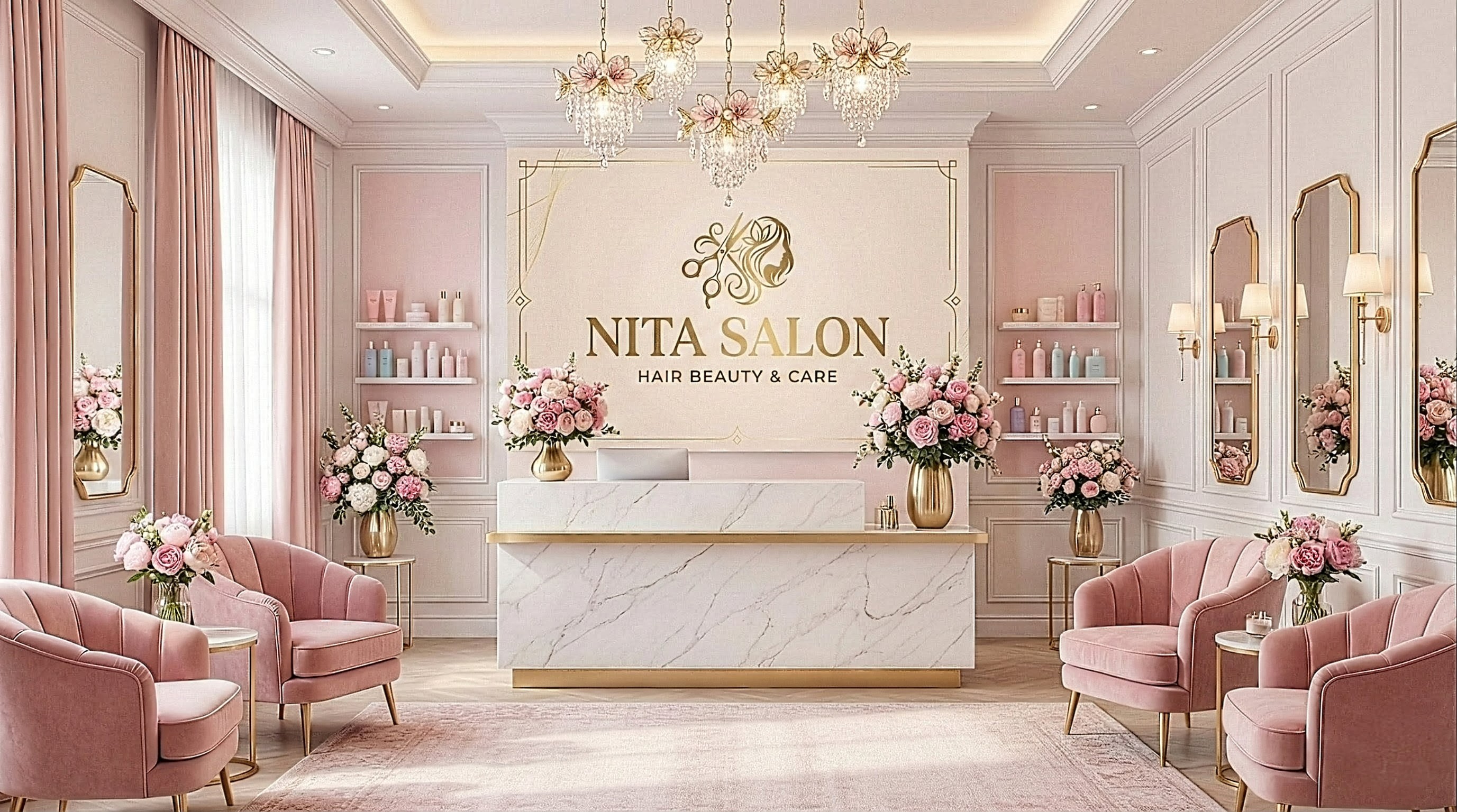 Nita Salon Banner